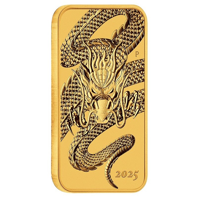 1 Unze Goldbarren Drachen 2025 1 Unze Goldbarren Drachen 2025