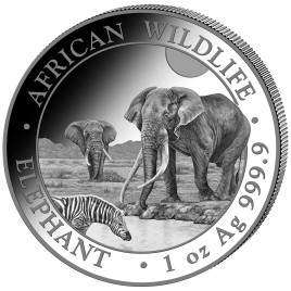 1 Unze Silber Somalia Elefant 2026