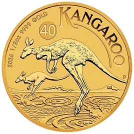 1/2 Unze Gold Känguruh 2026