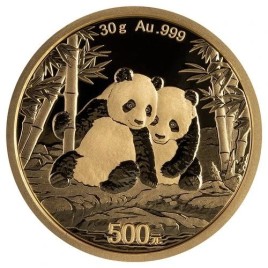 30 g Goldmünze China Panda 2026