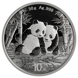30 g Silbermünze China Panda 2026