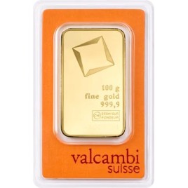 Valcambi Goldbarren 100 g