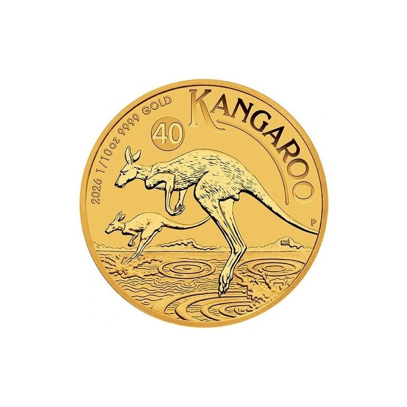 1 x 1/10 Oz Gold Känguru 2026