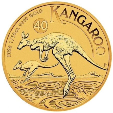1/10 oz Gold Känguru 2026
