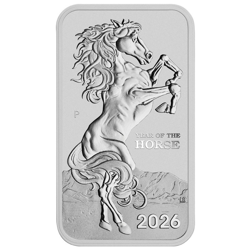 1 Unze Silber Münzbarren Pferd 2026