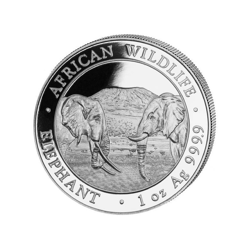 1 x 1 Oz Silber Somalia Elefant 2020*