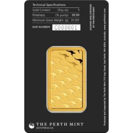 50 g Goldbarren Perth Mint