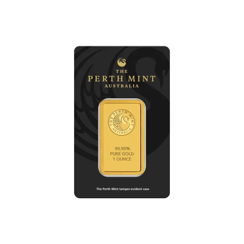 50 g Goldbarren Perth Mint