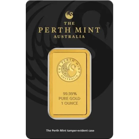 50 g Goldbarren Perth Mint
