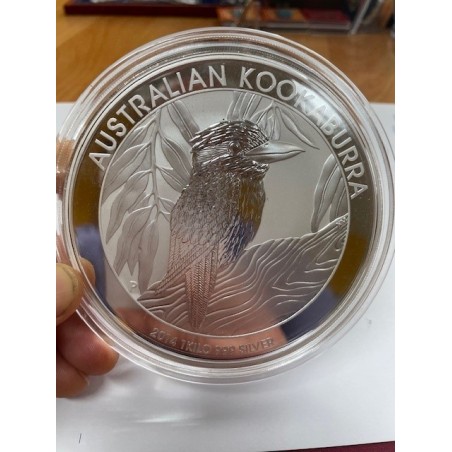 1 kg Silber Australian Kookaburra 2014*