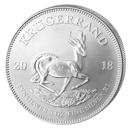 1 x 1 Oz Silber Krügerrand 2023