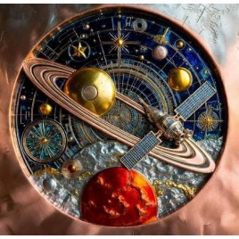 10 Oz  Kupfer Space Universe