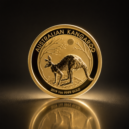 1 Oz Gold Nugget Känguru 2019