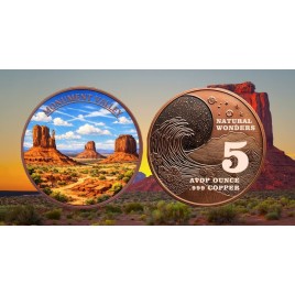 5 Oz  Kupfer Monument Valley