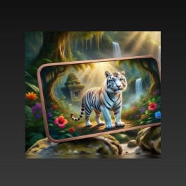 5 Oz  Kupfer White Tiger