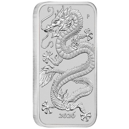 Rectangular Münzbarren Dragon 2026