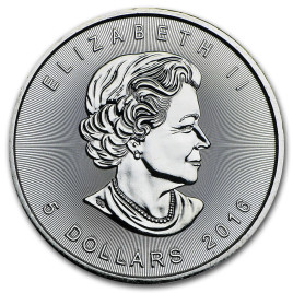 1 Oz Silber Maple Leaf 2013*
