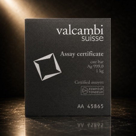 1 kg Silberbarren - Valcambi*