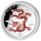 2 x 1 Oz Silber Drache 2012-coloriert* 2 x 1 Oz Silber Drache 2012-coloriert*