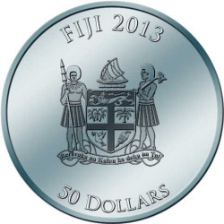 2 x 1 Oz Silbermuenze-Echnaton-color